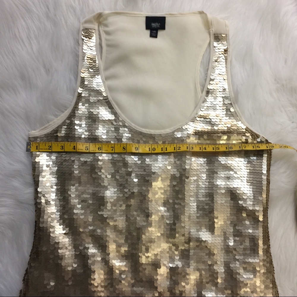 Mossimo Sequin Tank Or Shell - Picture 3 of 8
